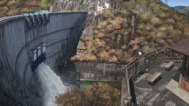 Campground by the dam